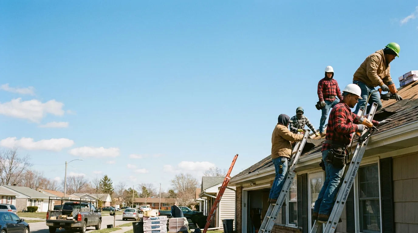 Roofing in Flat Rock, MI near me